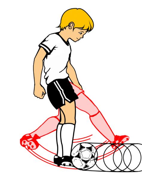 Innenseite, Training, Tipps und Tricks, Fußball